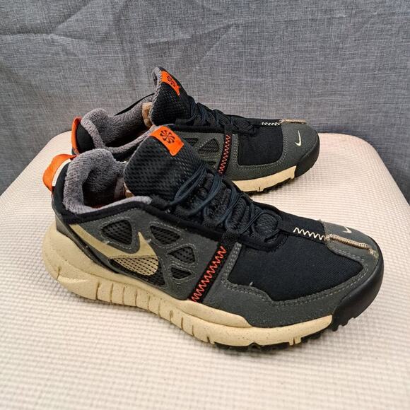 %Nike Free Terra Vista Mens Sz 8 Shoes Black Anthracite Tan CZ1757 001 A4 main image 11